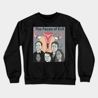 The Faces of Evil Crewneck Sweatshirt